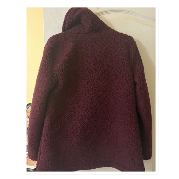 Lord and Taylor Plush Open-Front Jacket, XS - Picture 3 of 4